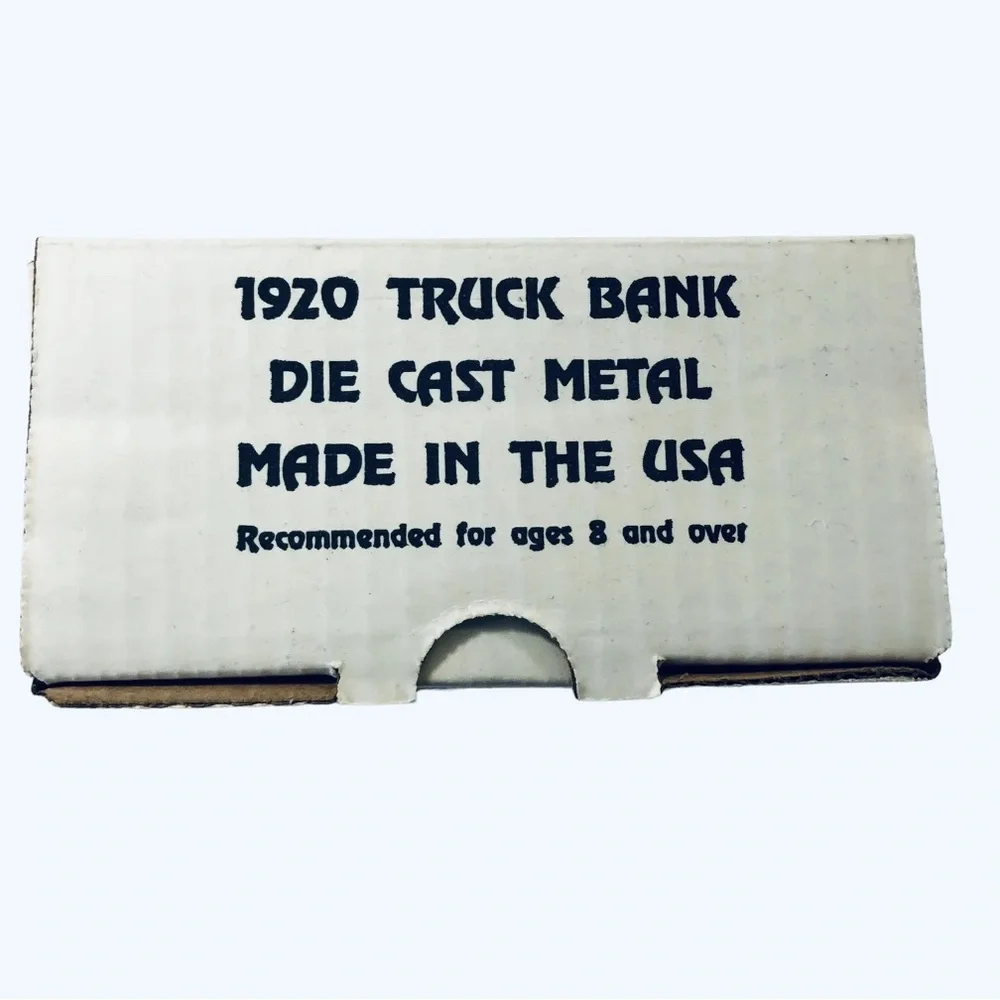 Ertl Die-Cast Metal 1920 Green Panel Truck Coin Toy Bank 1998 Farm Progress Show